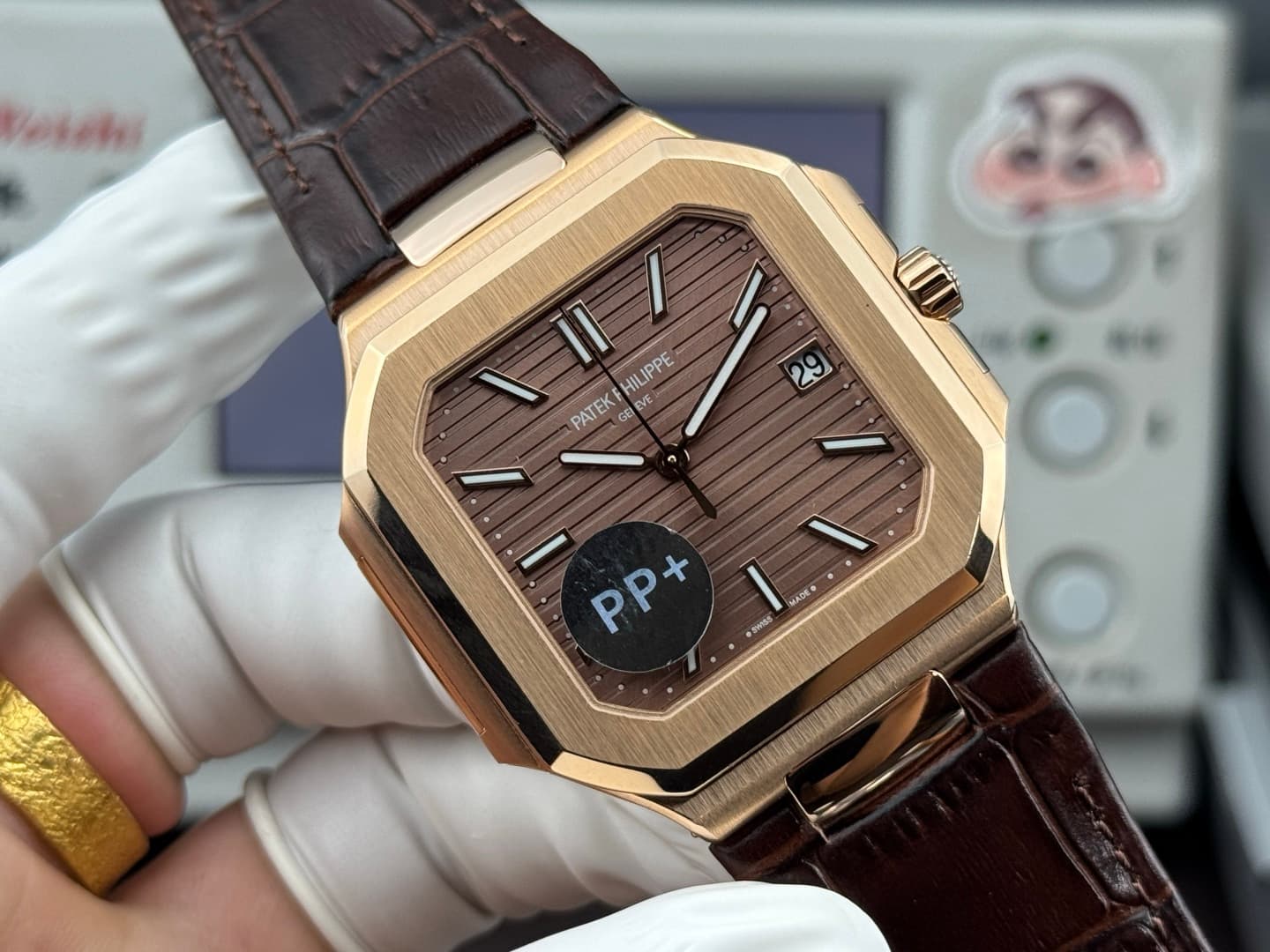 Patek Philippe Cream Belt
