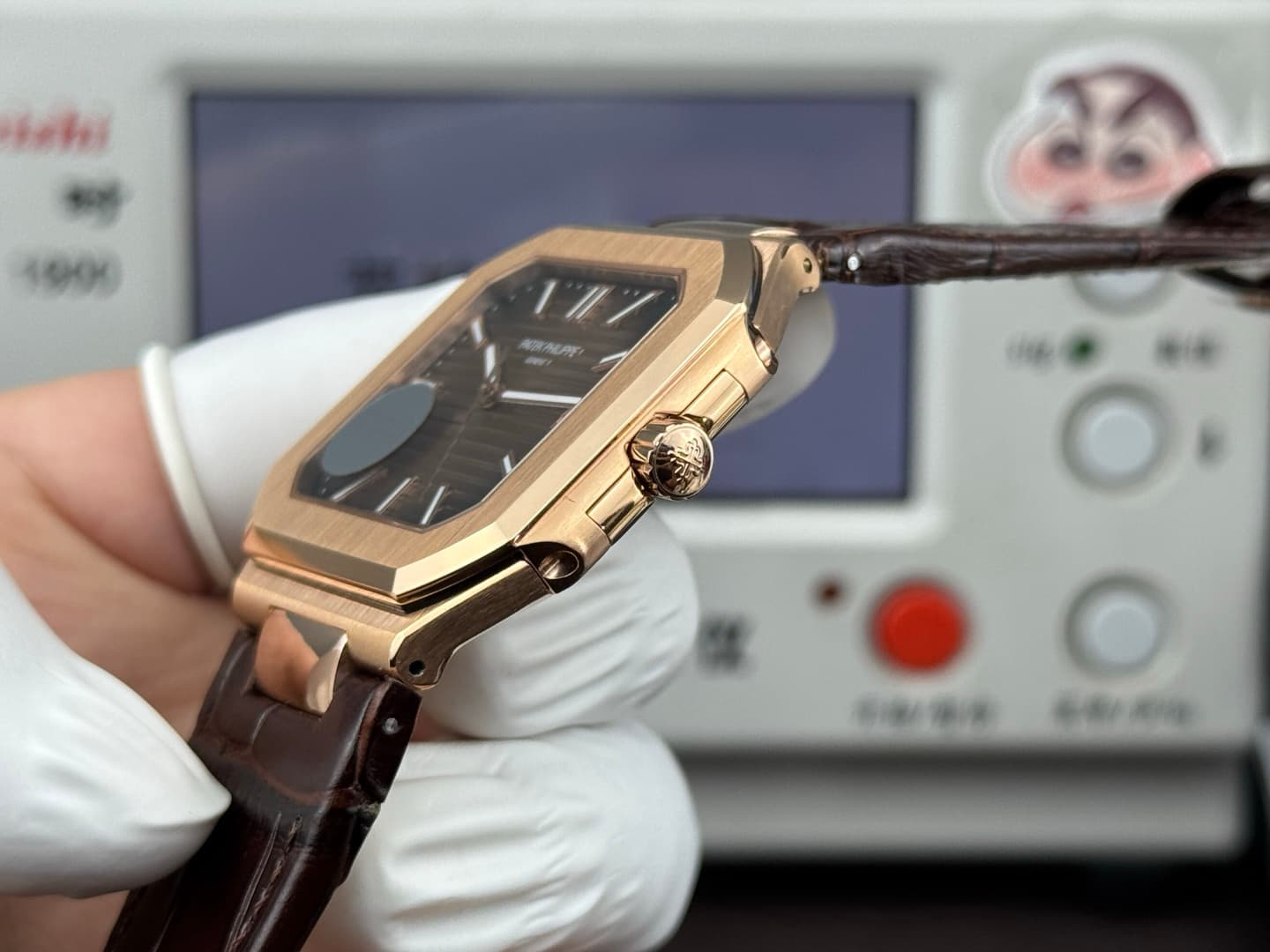 Patek Philippe Cream Belt