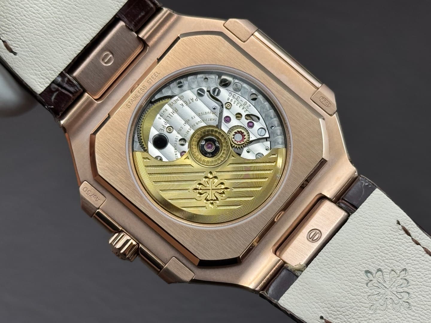 Patek Philippe Cream Belt