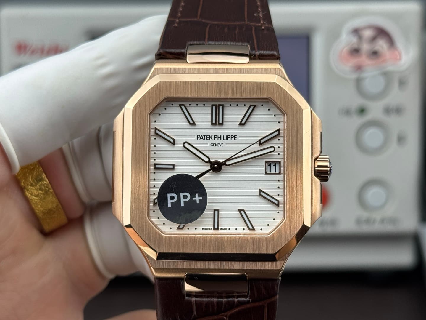 Patek Philippe Cream Belt