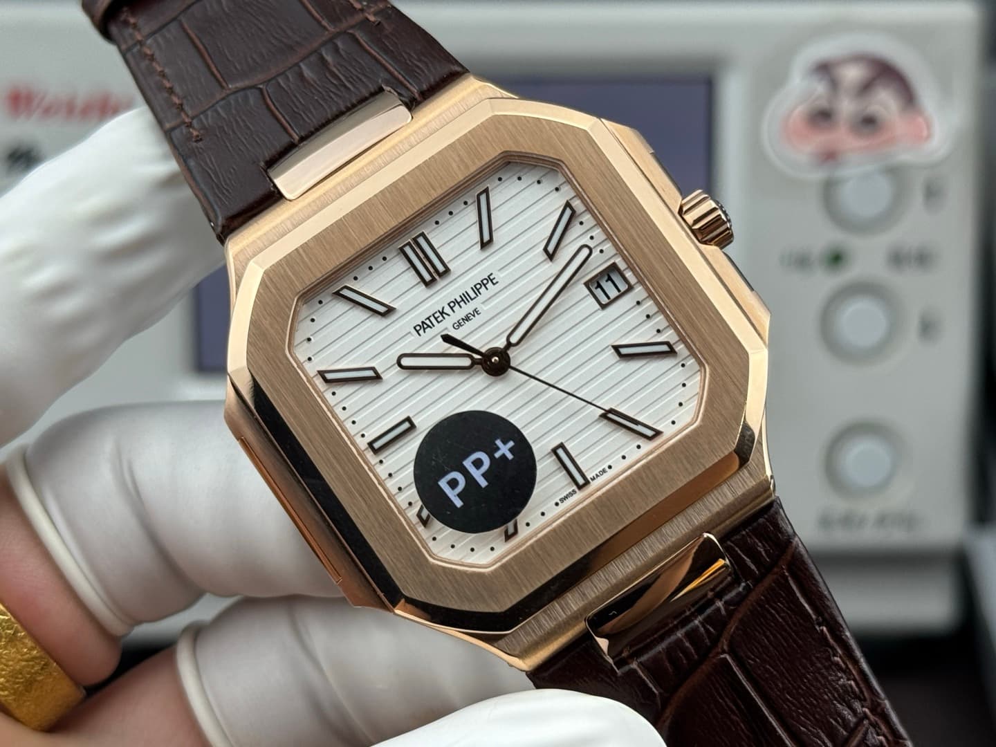 Patek Philippe Cream Belt