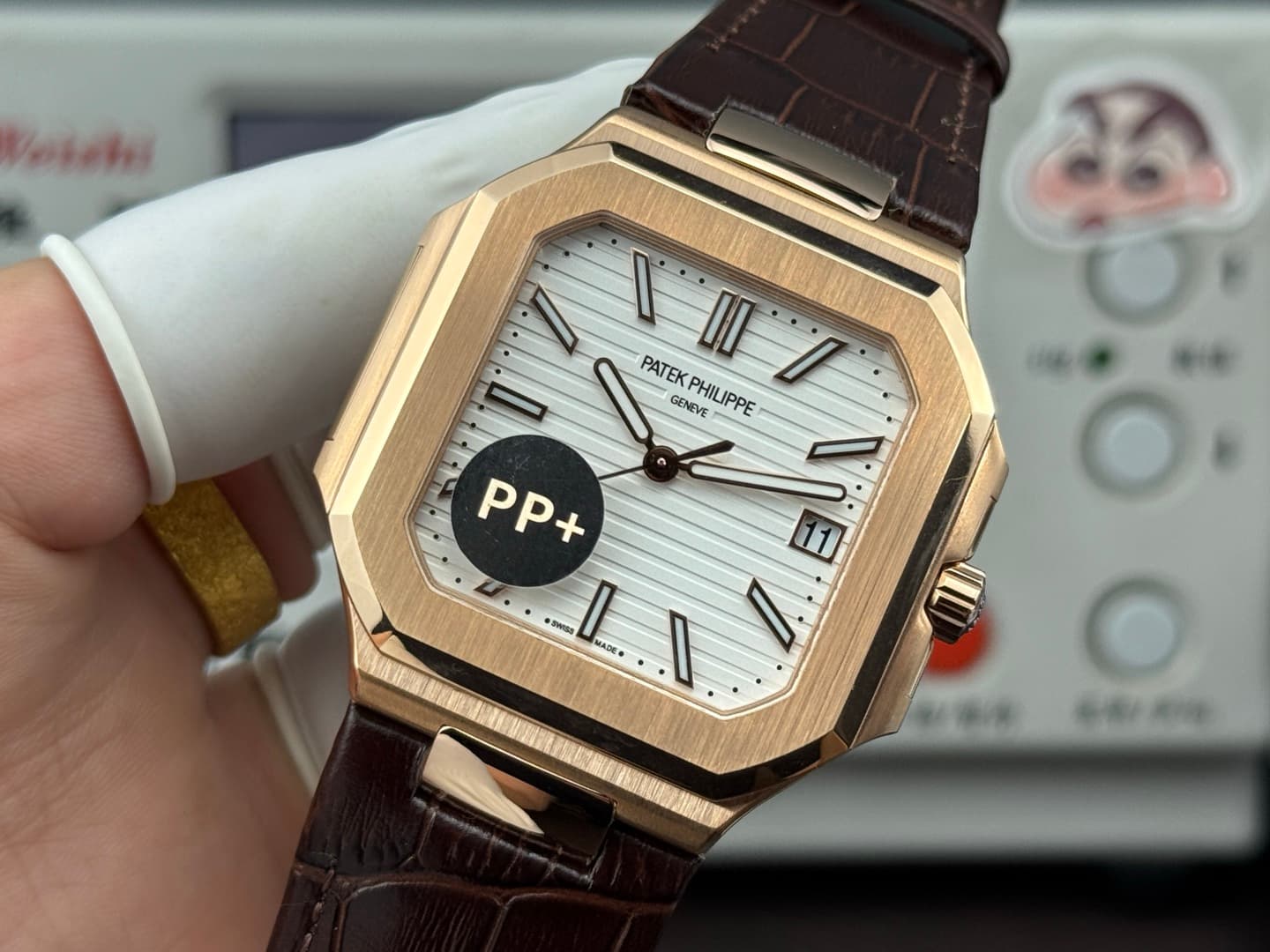 Patek Philippe Cream Belt
