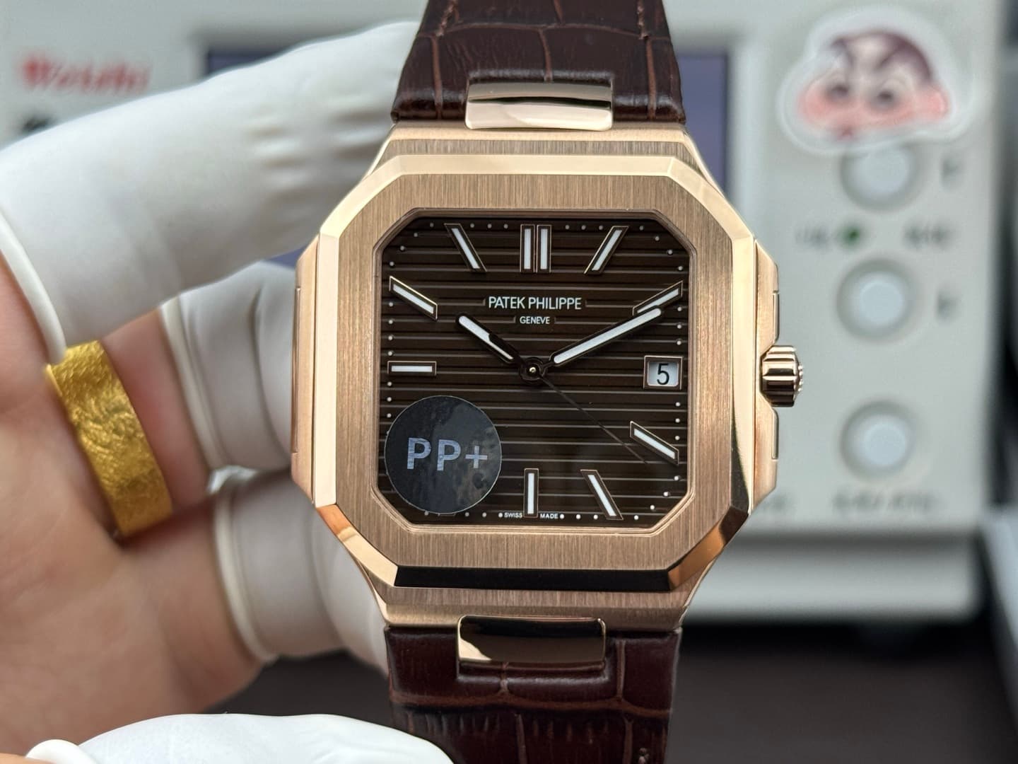 Patek Philippe Cream Belt