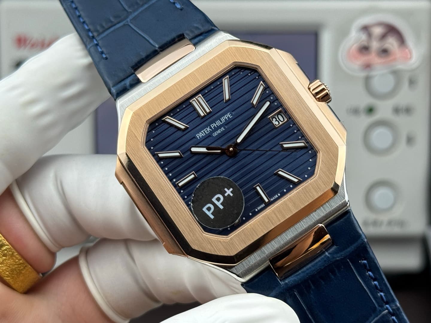 Patek Philippe Cream Belt