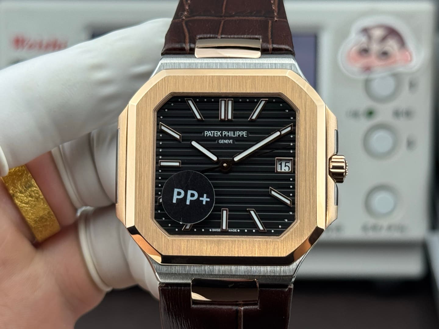 Patek Philippe Cream Belt