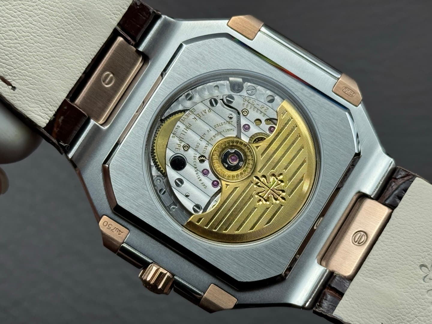 Patek Philippe Cream Belt