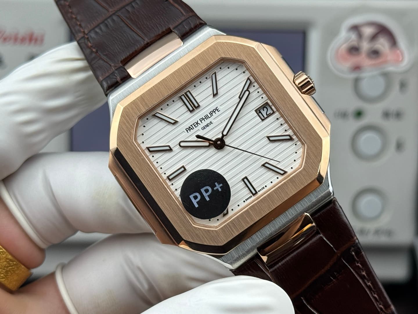 Patek Philippe Cream Belt