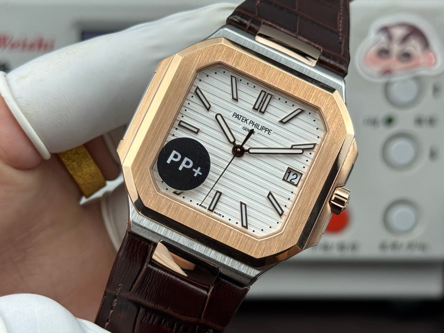 Patek Philippe Cream Belt