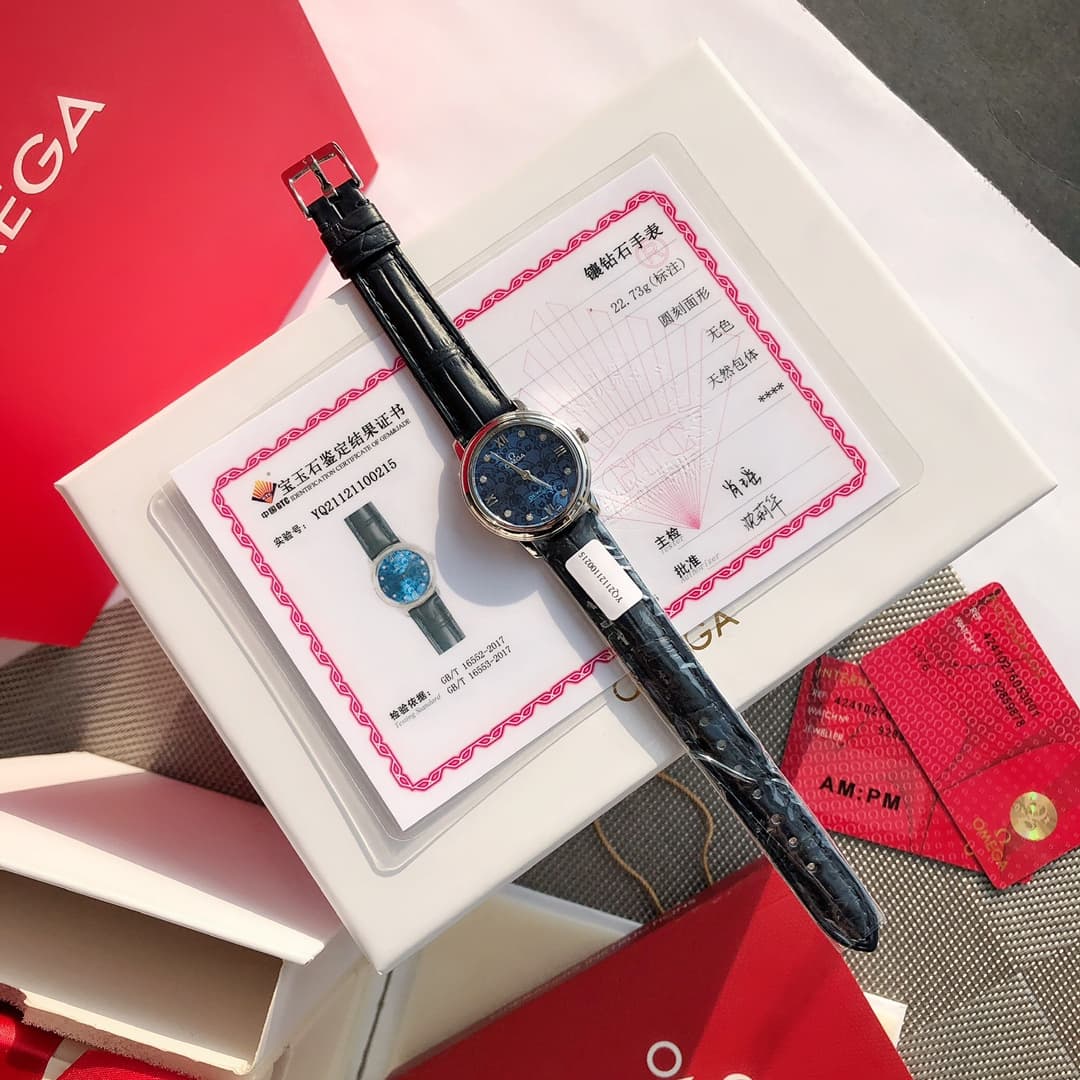 Omega Blue Watch