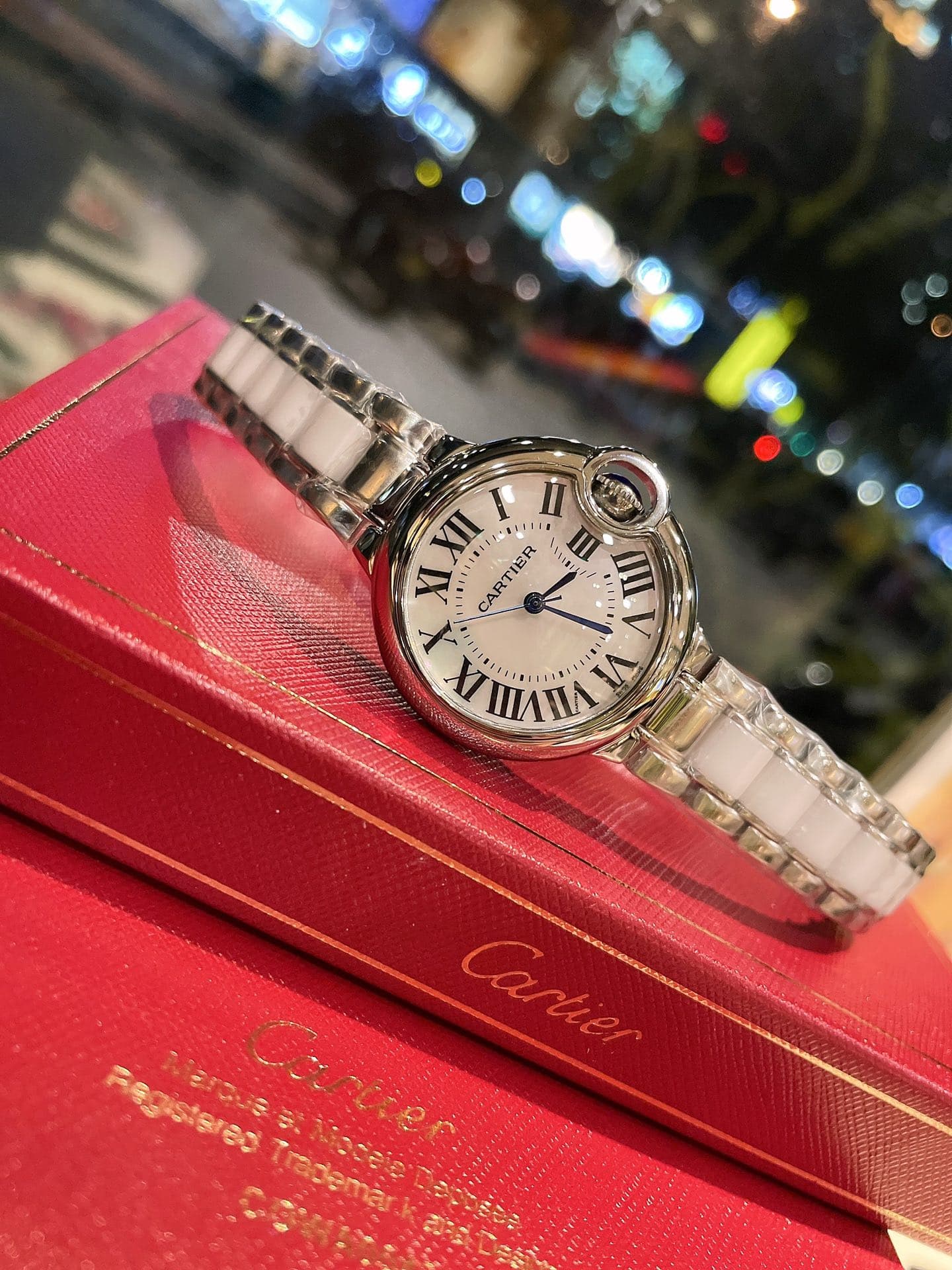 Cartier White Watch