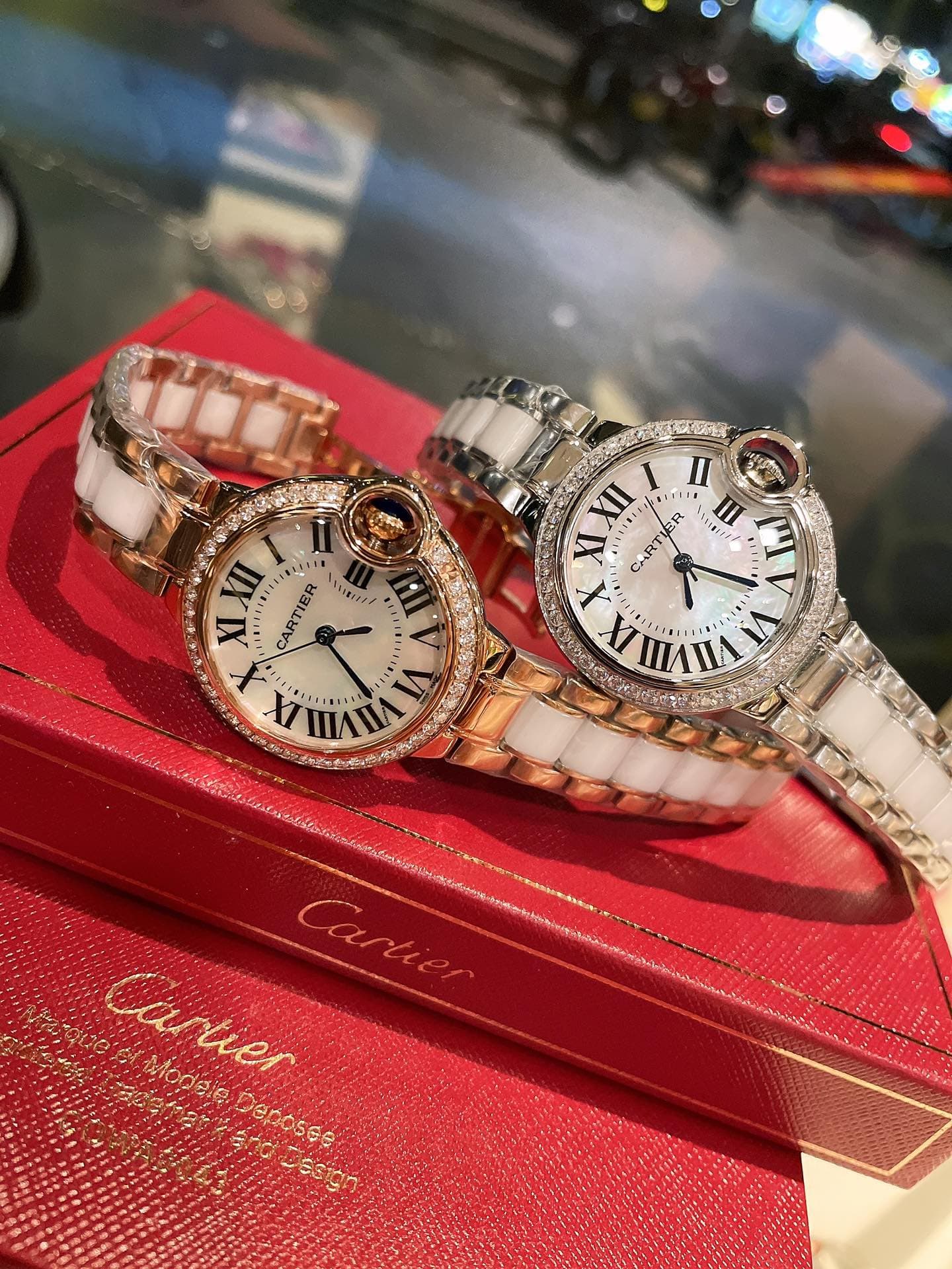 Cartier White Belt