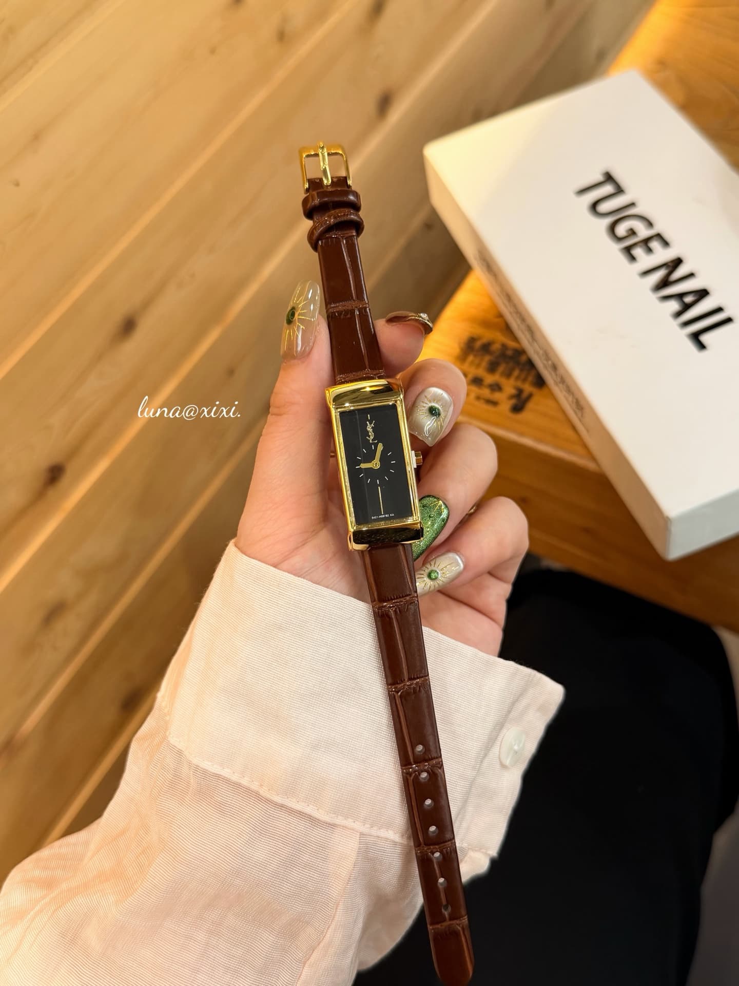 Saint Laurent Red Belt