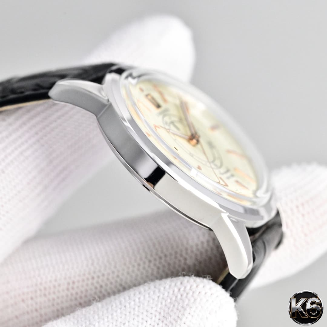 Longines White Watch