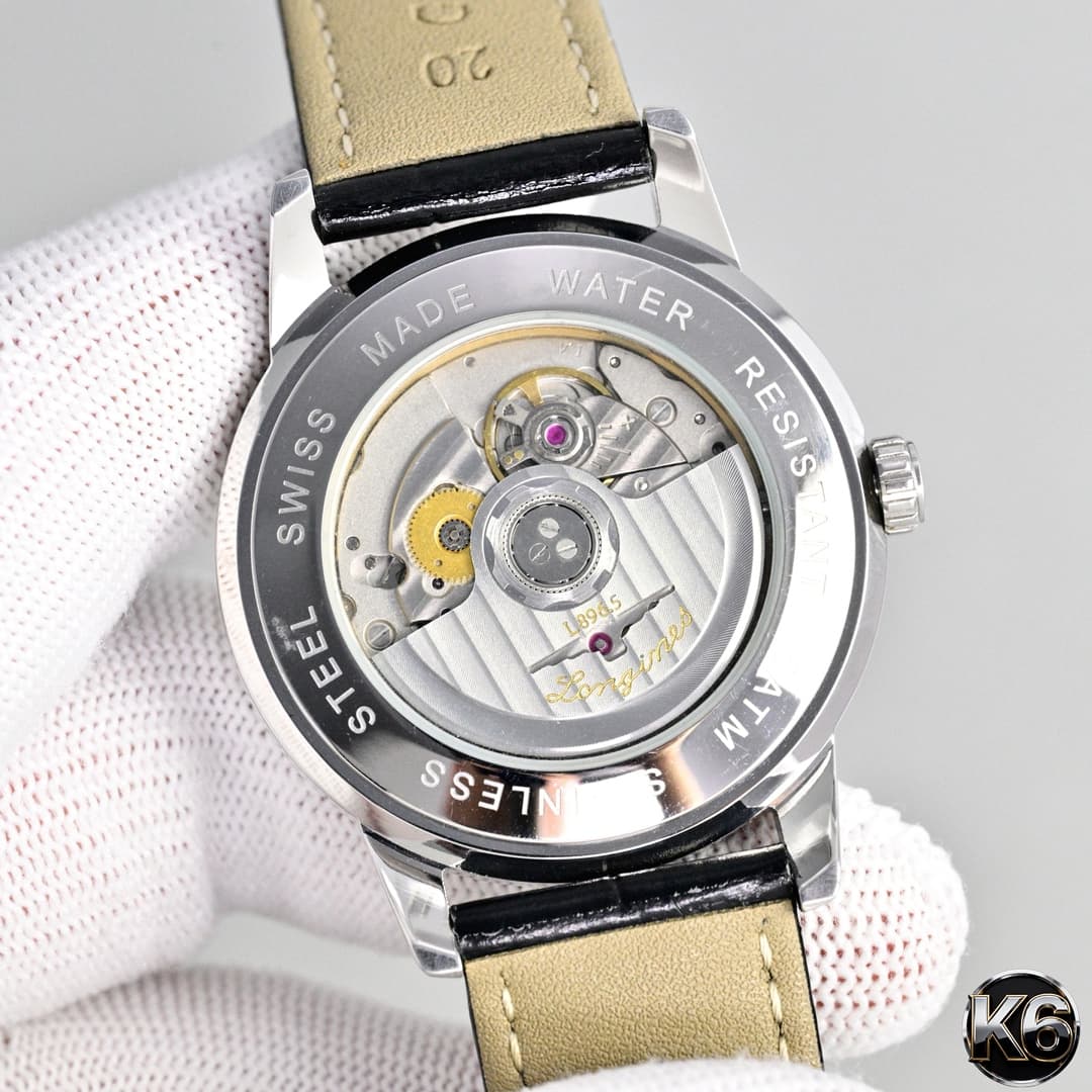 Longines White Watch
