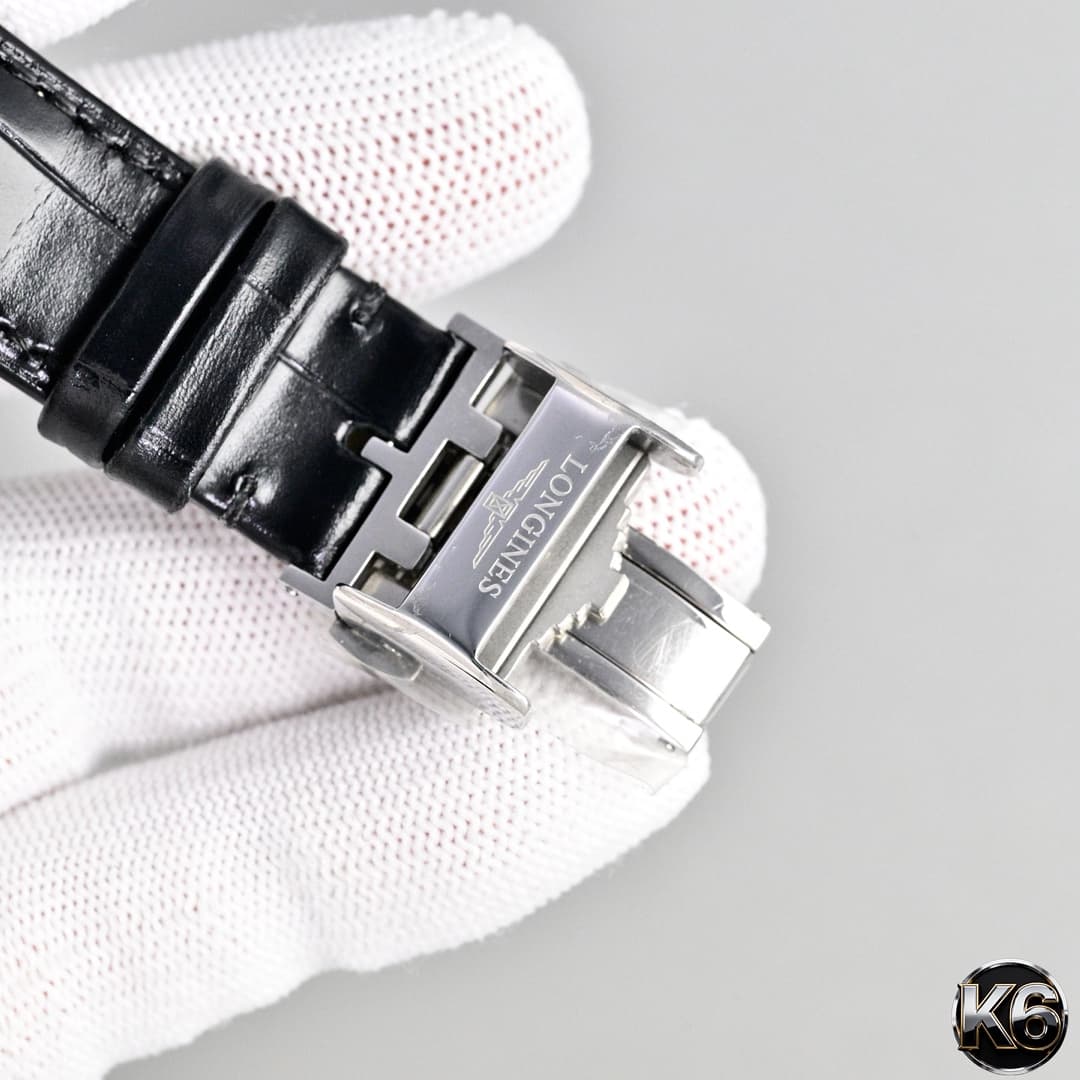 Longines White Watch