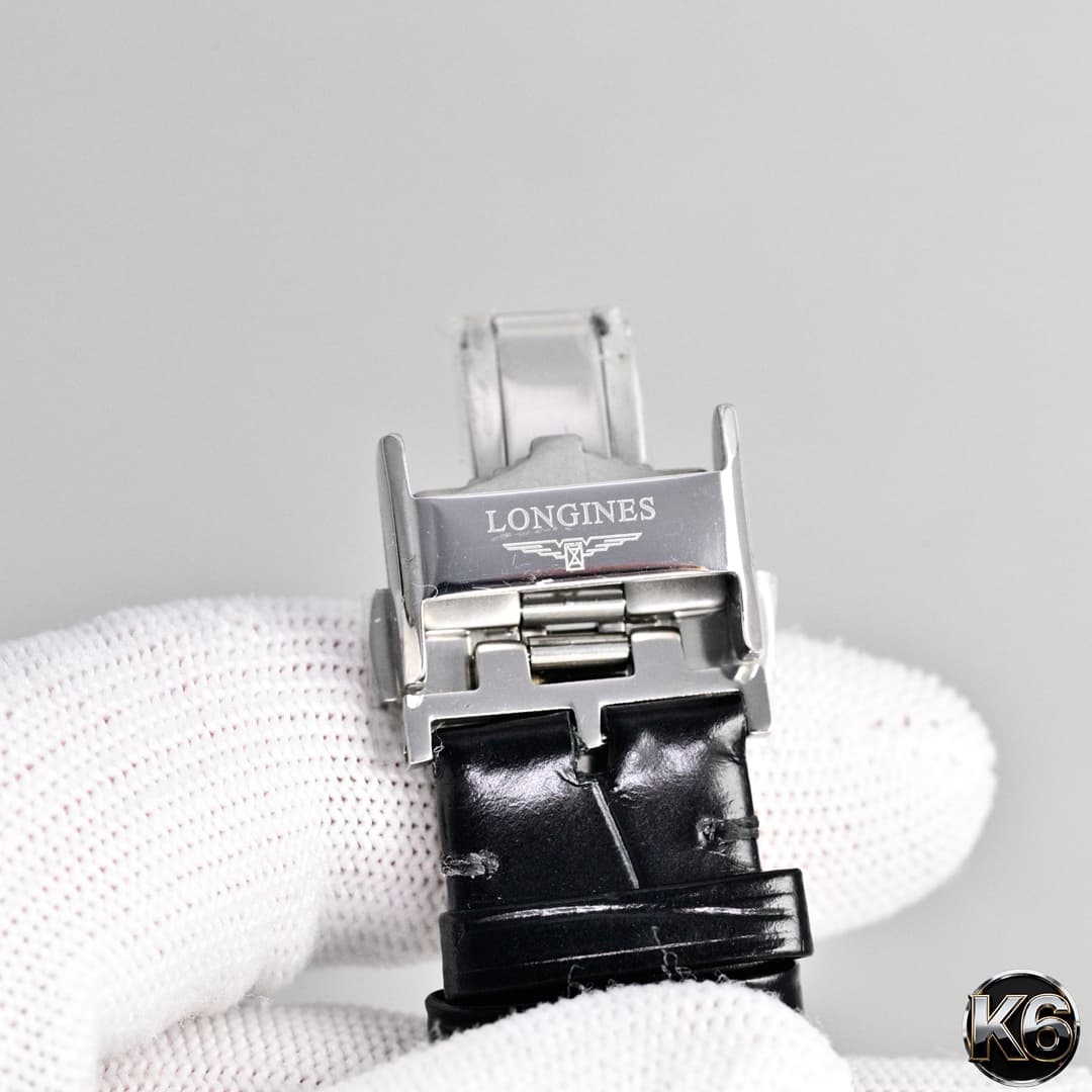 Longines White Watch