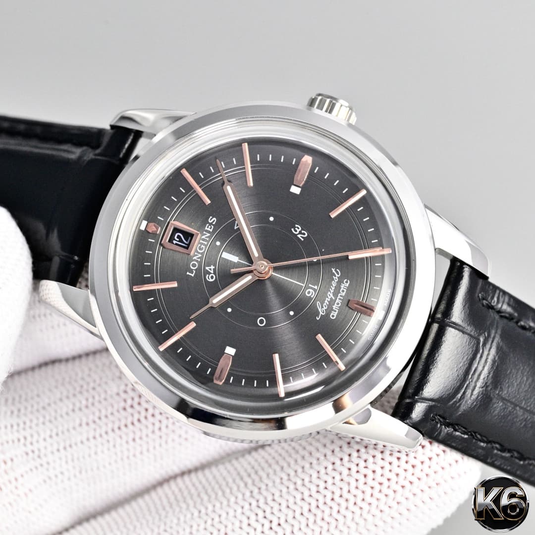 Longines White Watch
