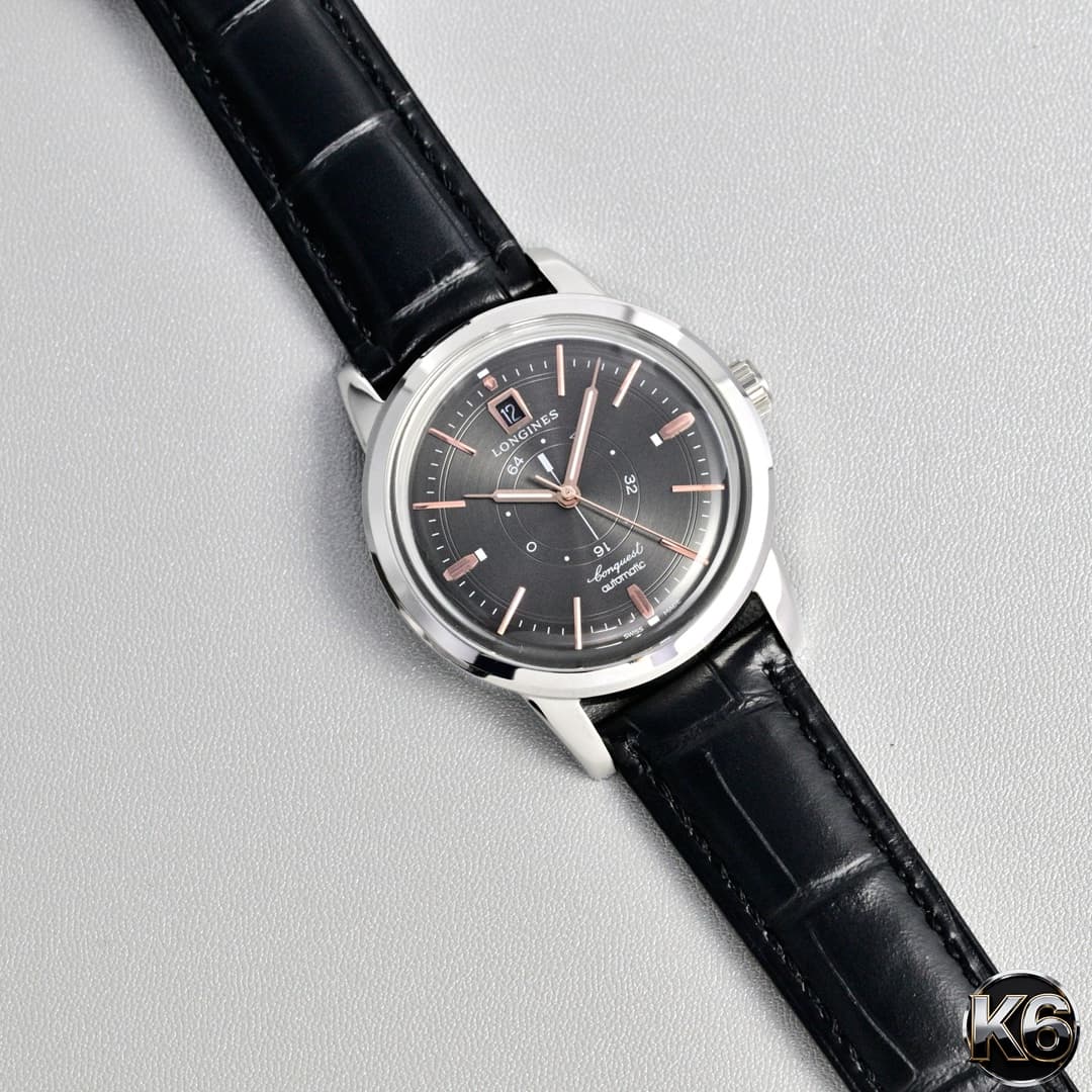 Longines White Watch