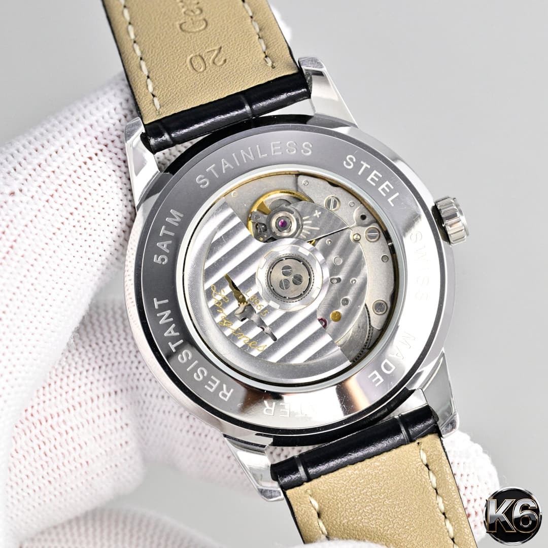 Longines White Watch