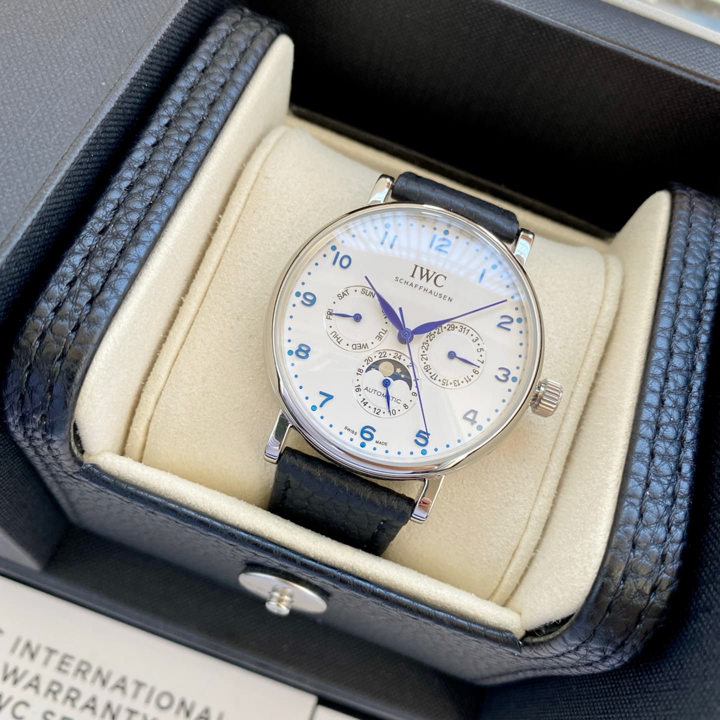IWC White Watch