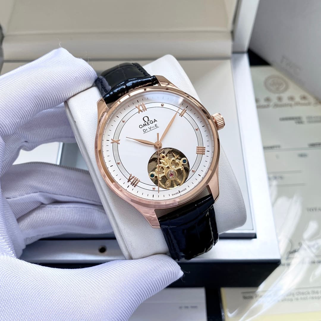 Omega White Watch X12