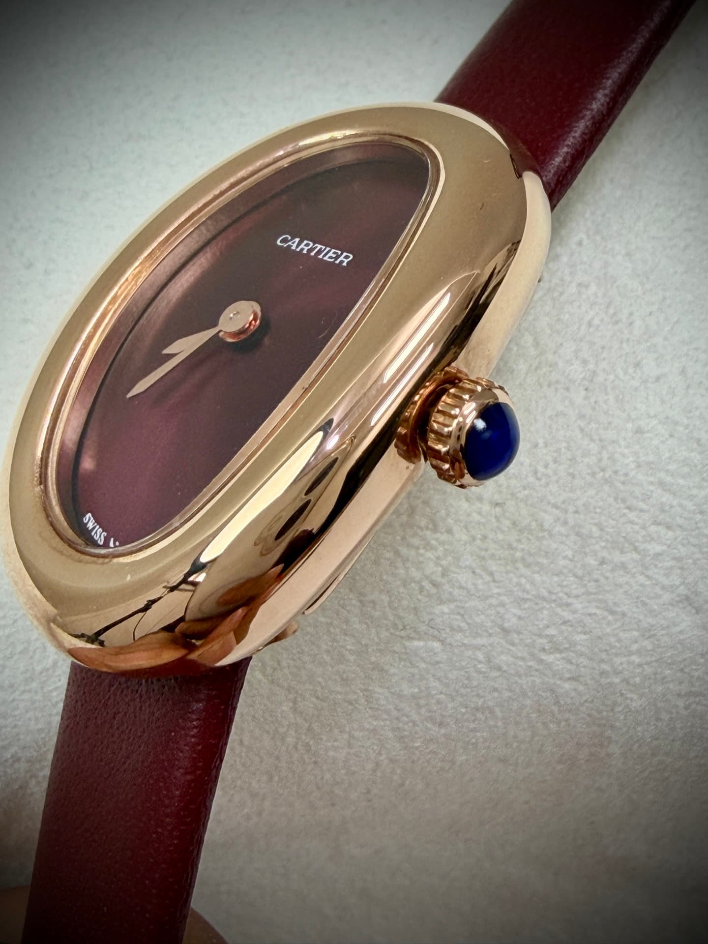 Cartier Blue Mini Watch