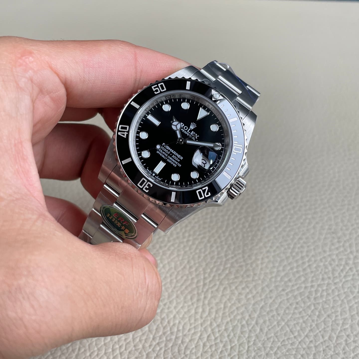 Rolex Blue Watch