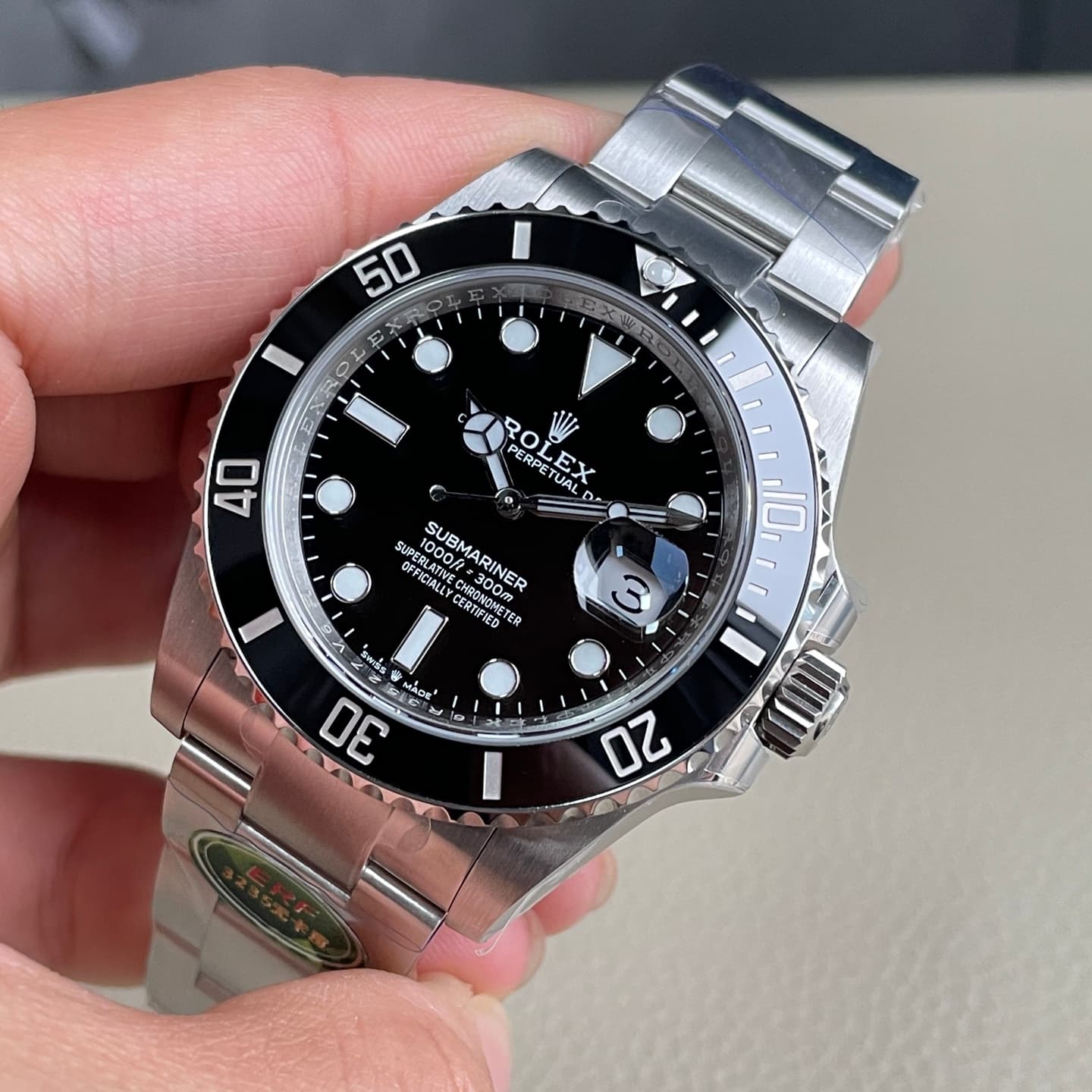 Rolex Blue Watch