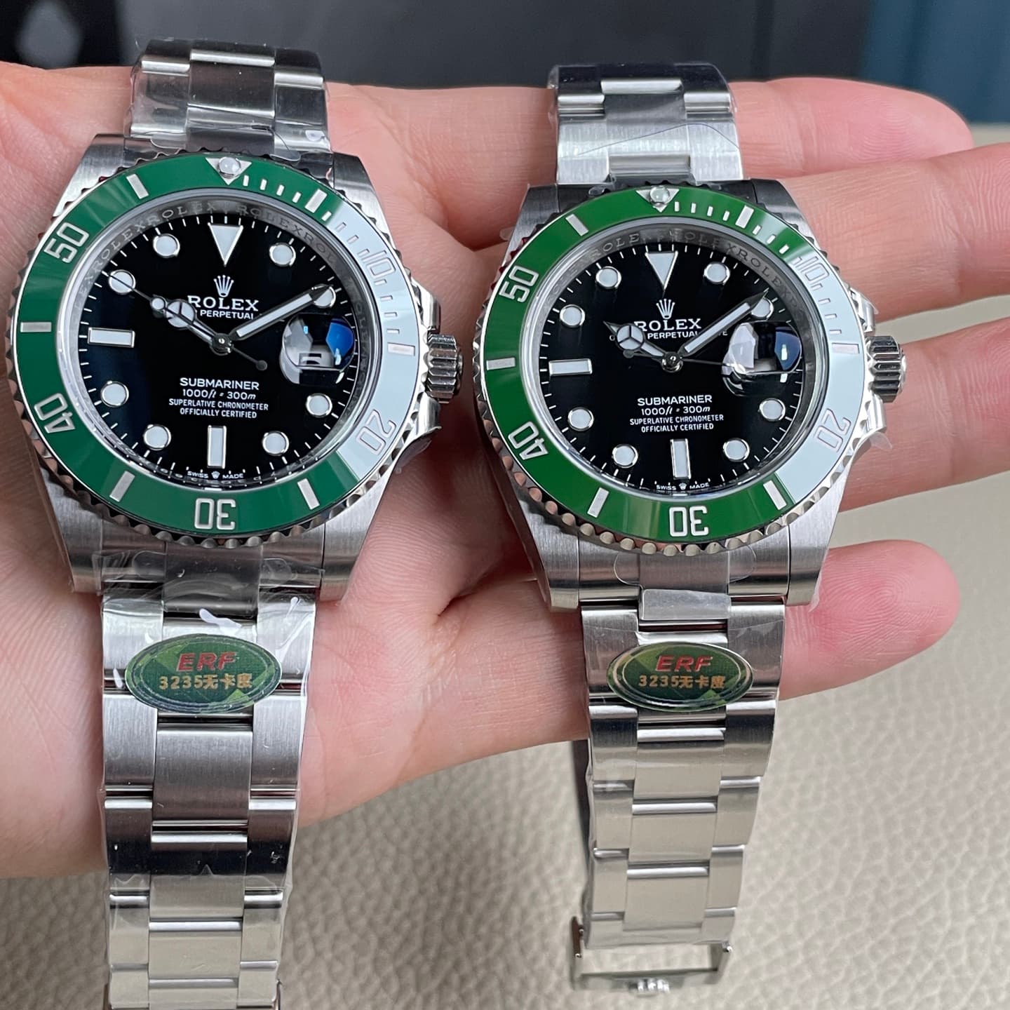 Rolex Blue Watch