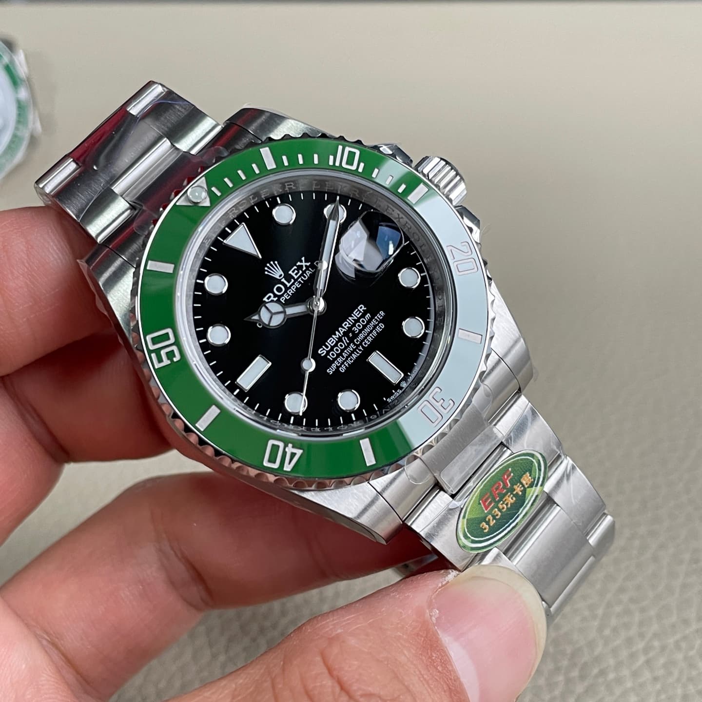 Rolex Blue Watch