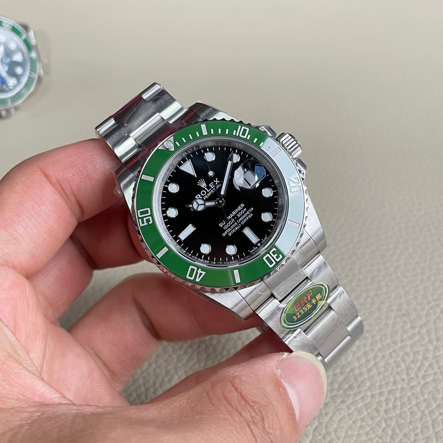 Rolex Blue Watch