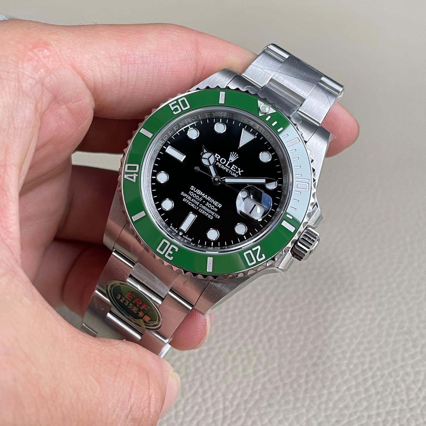 Rolex Blue Watch