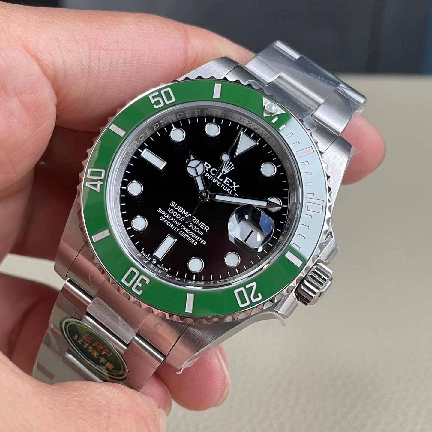 Rolex Blue Watch