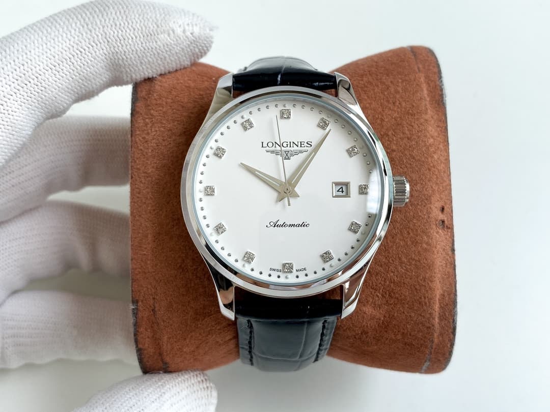 Longines White Watch