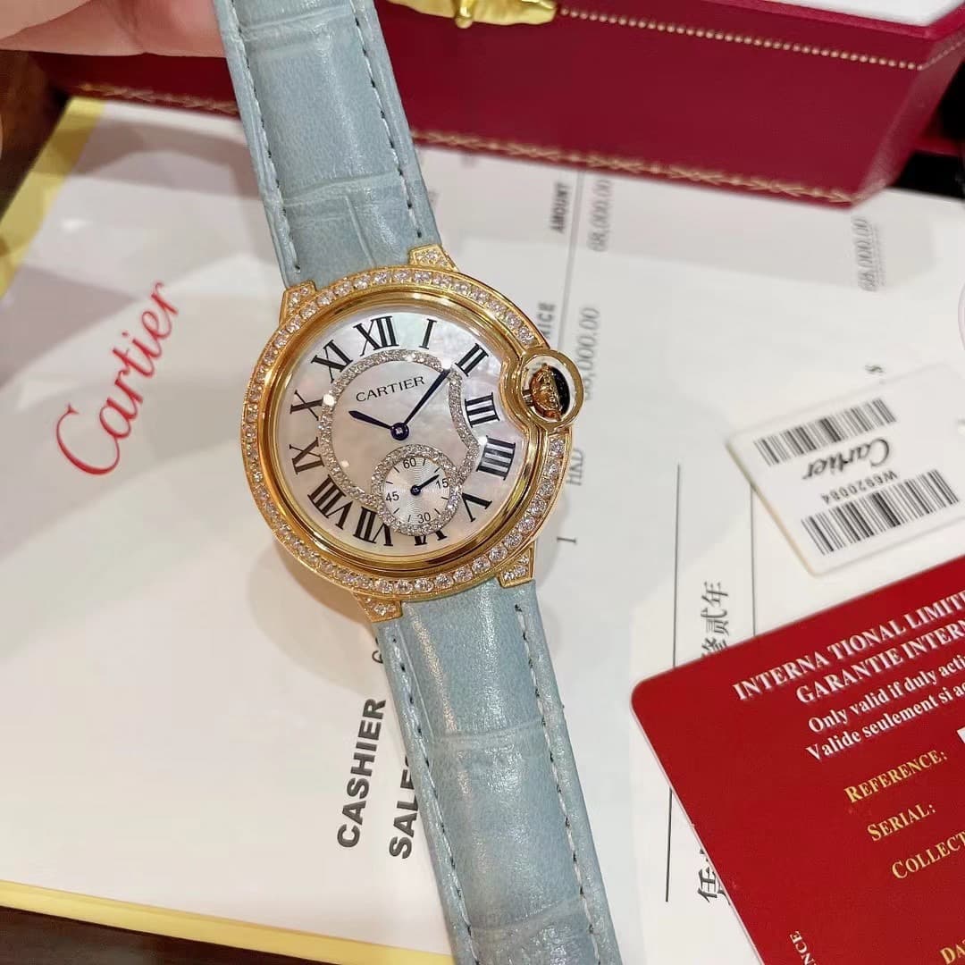 Cartier White Watch