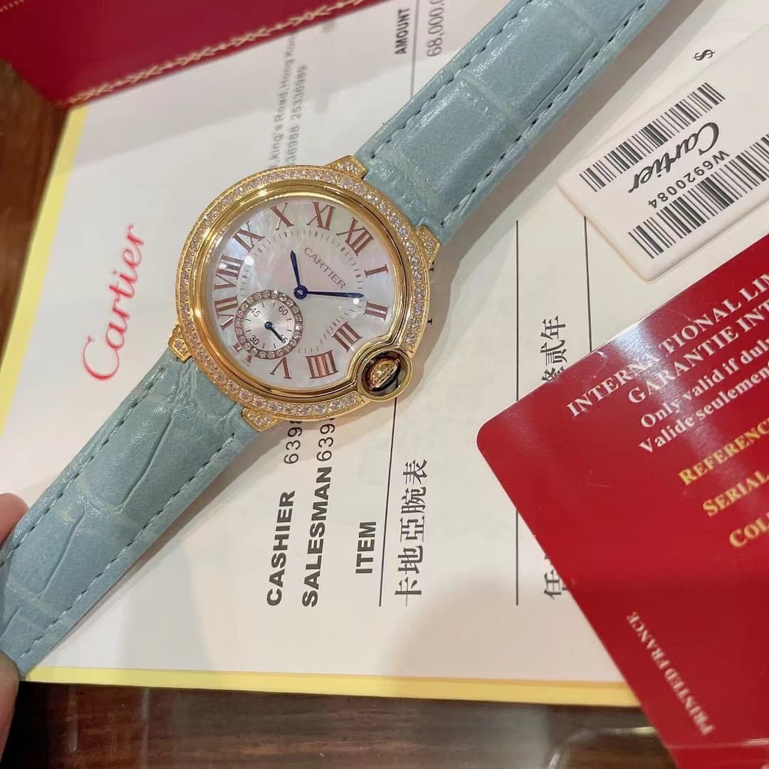 Cartier White Watch