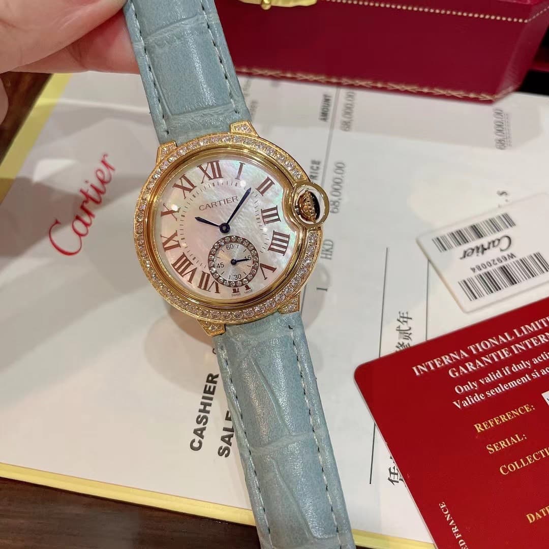 Cartier White Watch