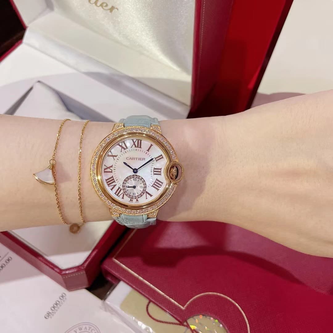 Cartier White Watch