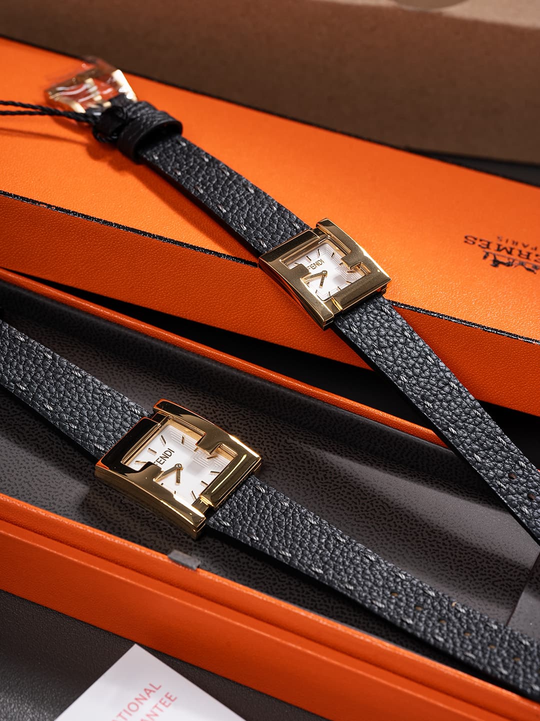 Fendi Gold Mini Watch