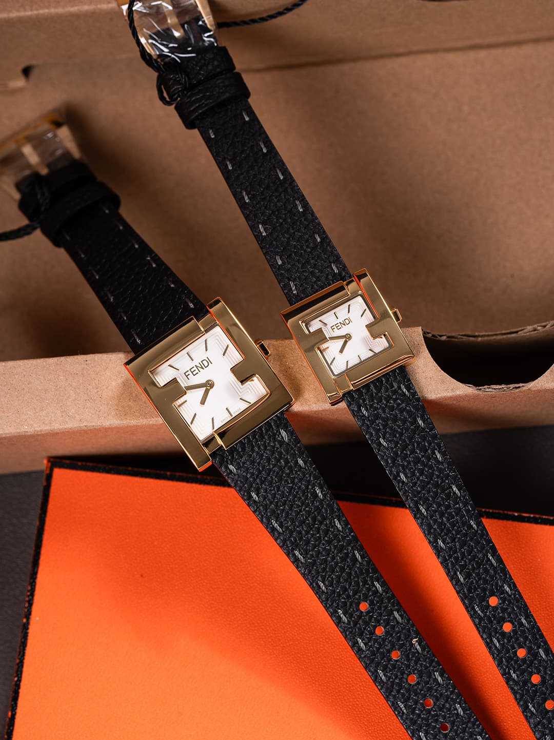 Fendi Gold Mini Watch