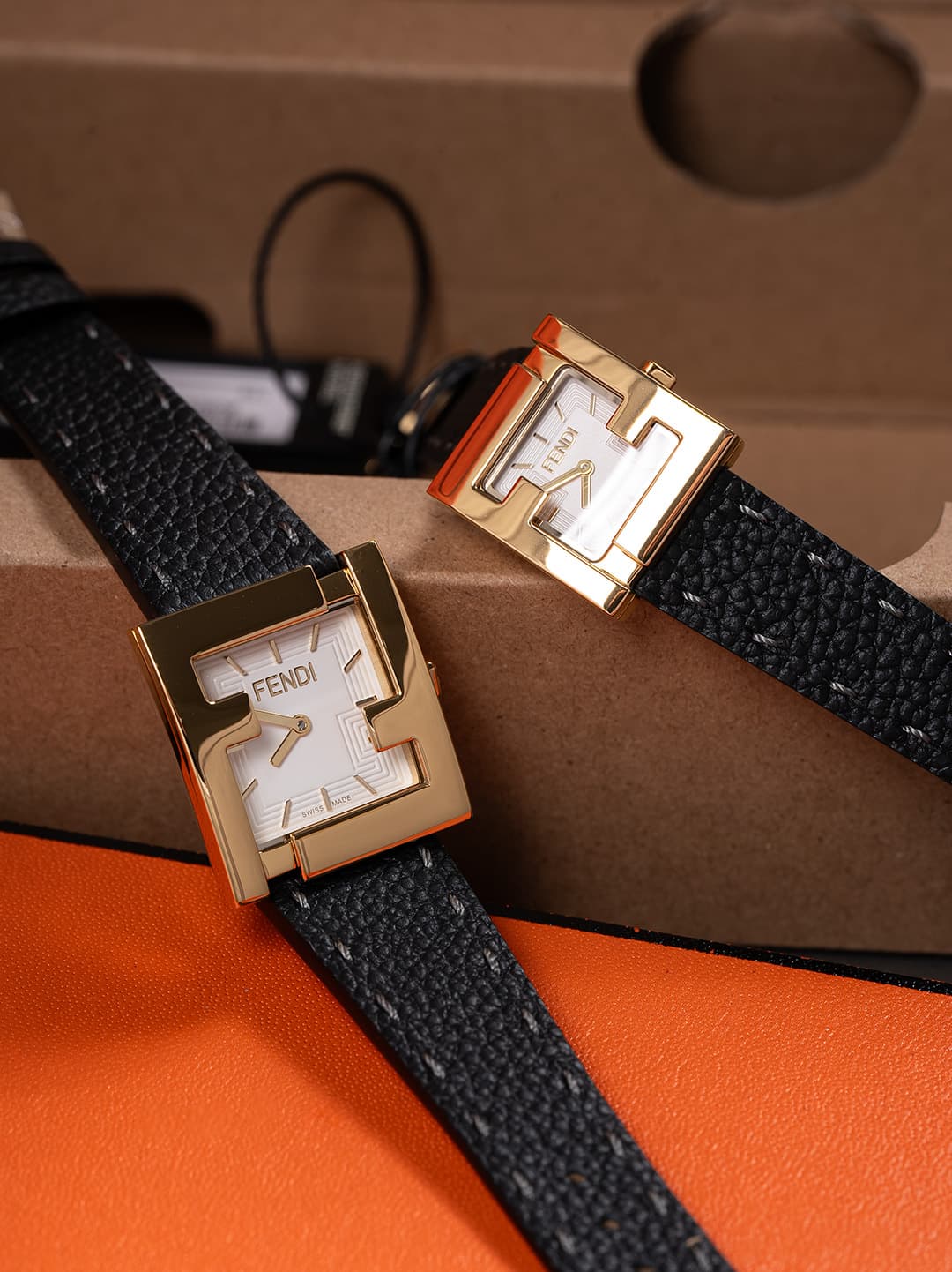 Fendi Gold Mini Watch