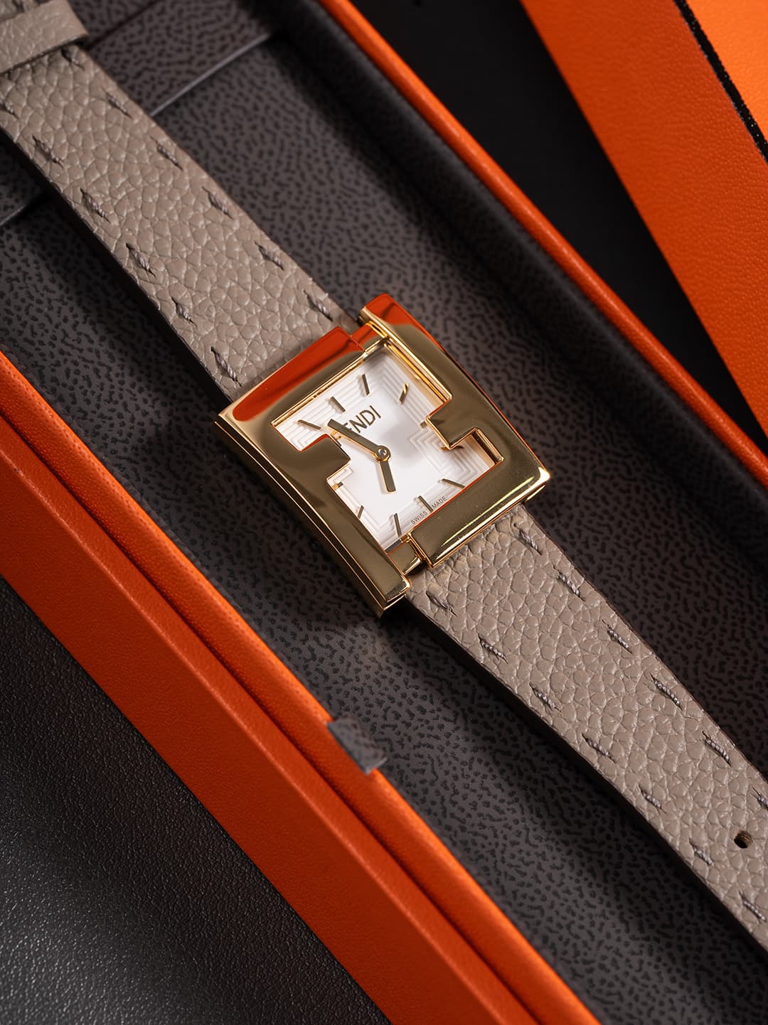 Fendi Gold Mini Watch