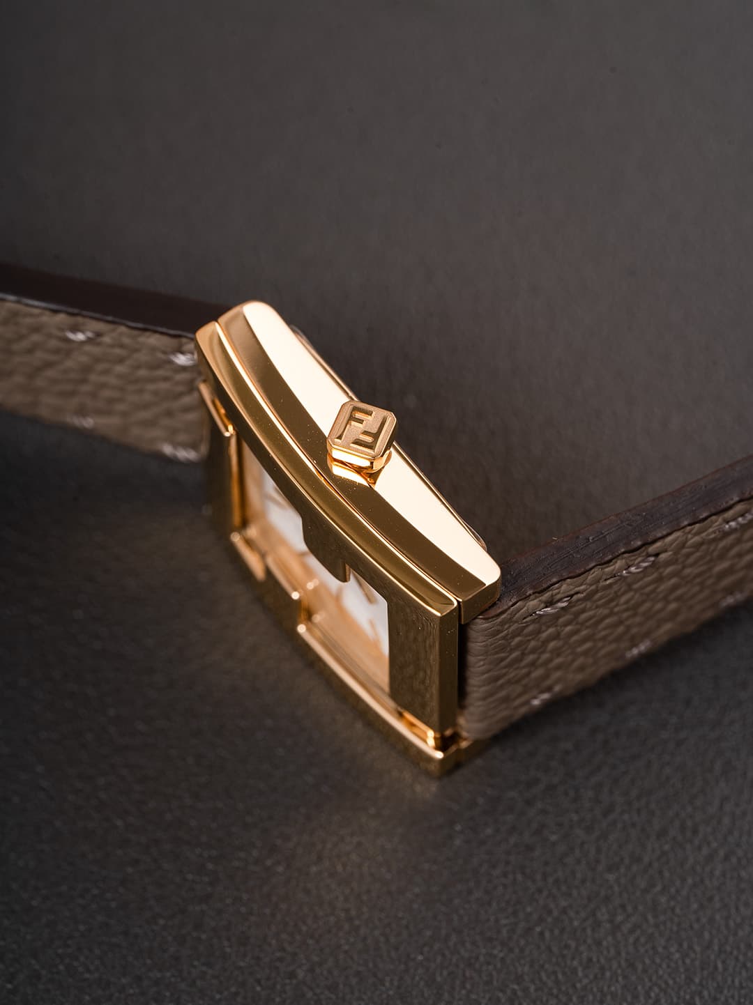 Fendi Gold Mini Watch