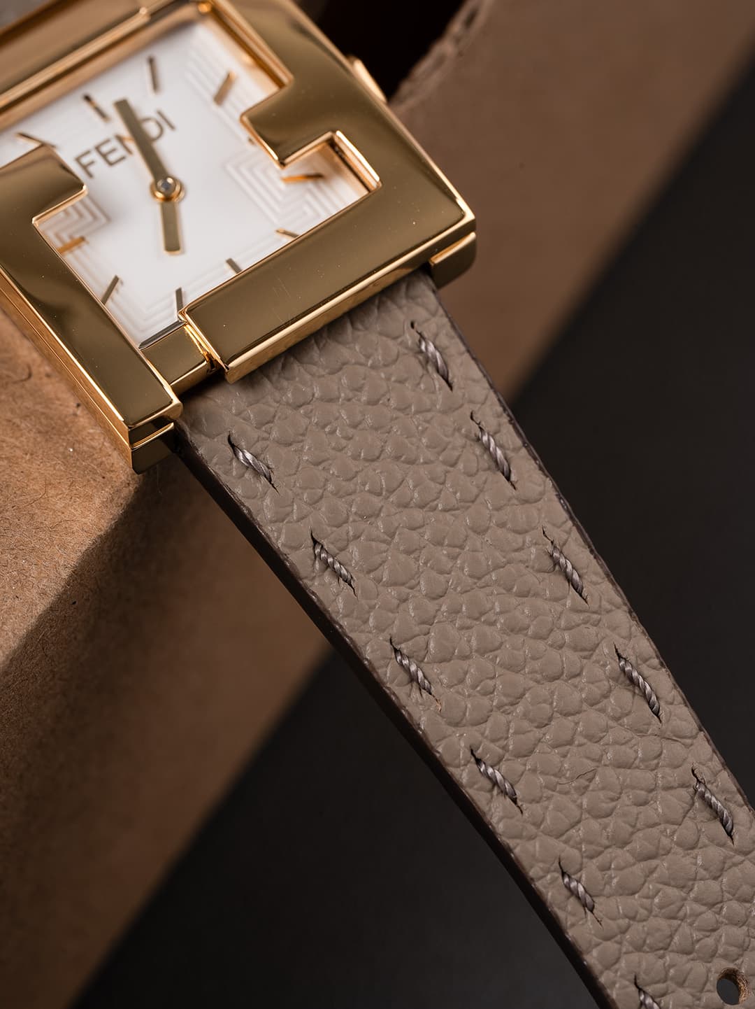 Fendi Gold Mini Watch
