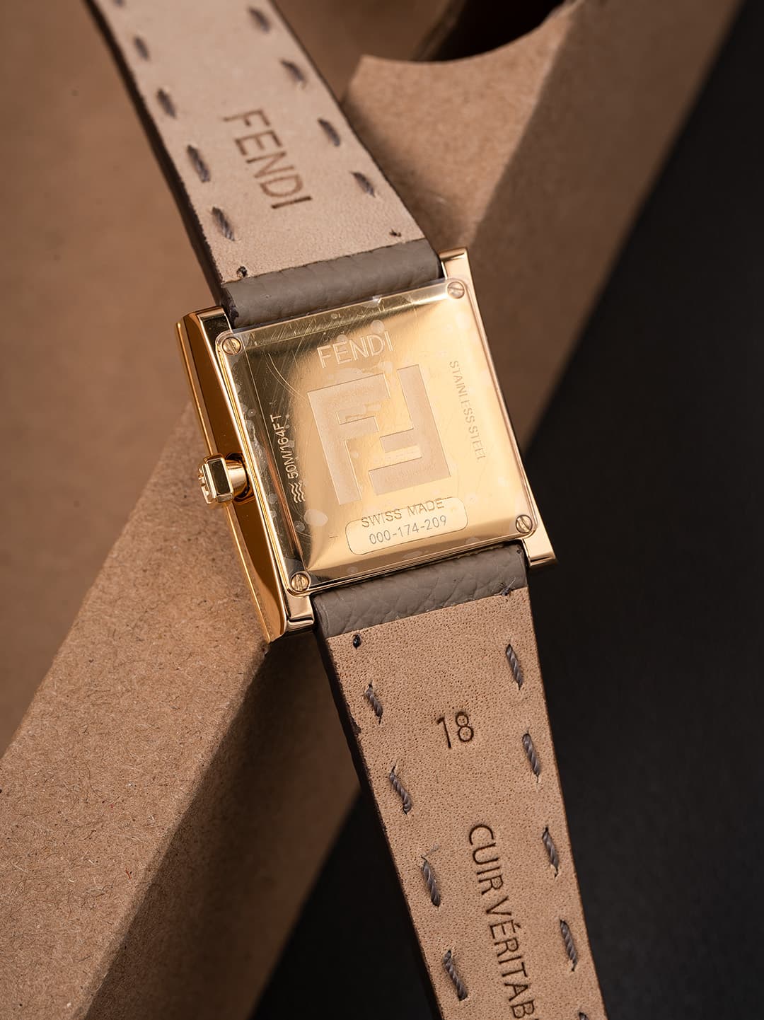 Fendi Gold Mini Watch