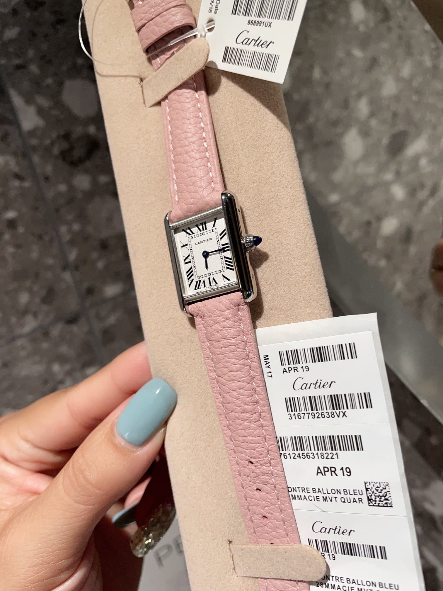 Cartier White Medium Belt