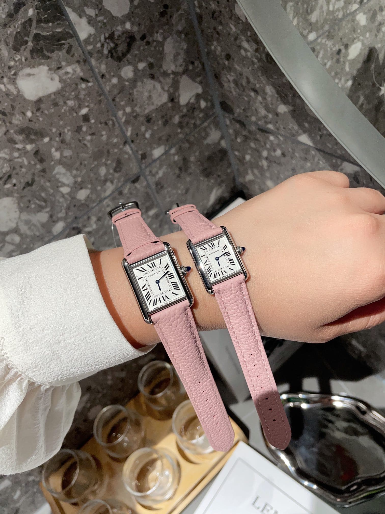 Cartier White Medium Belt