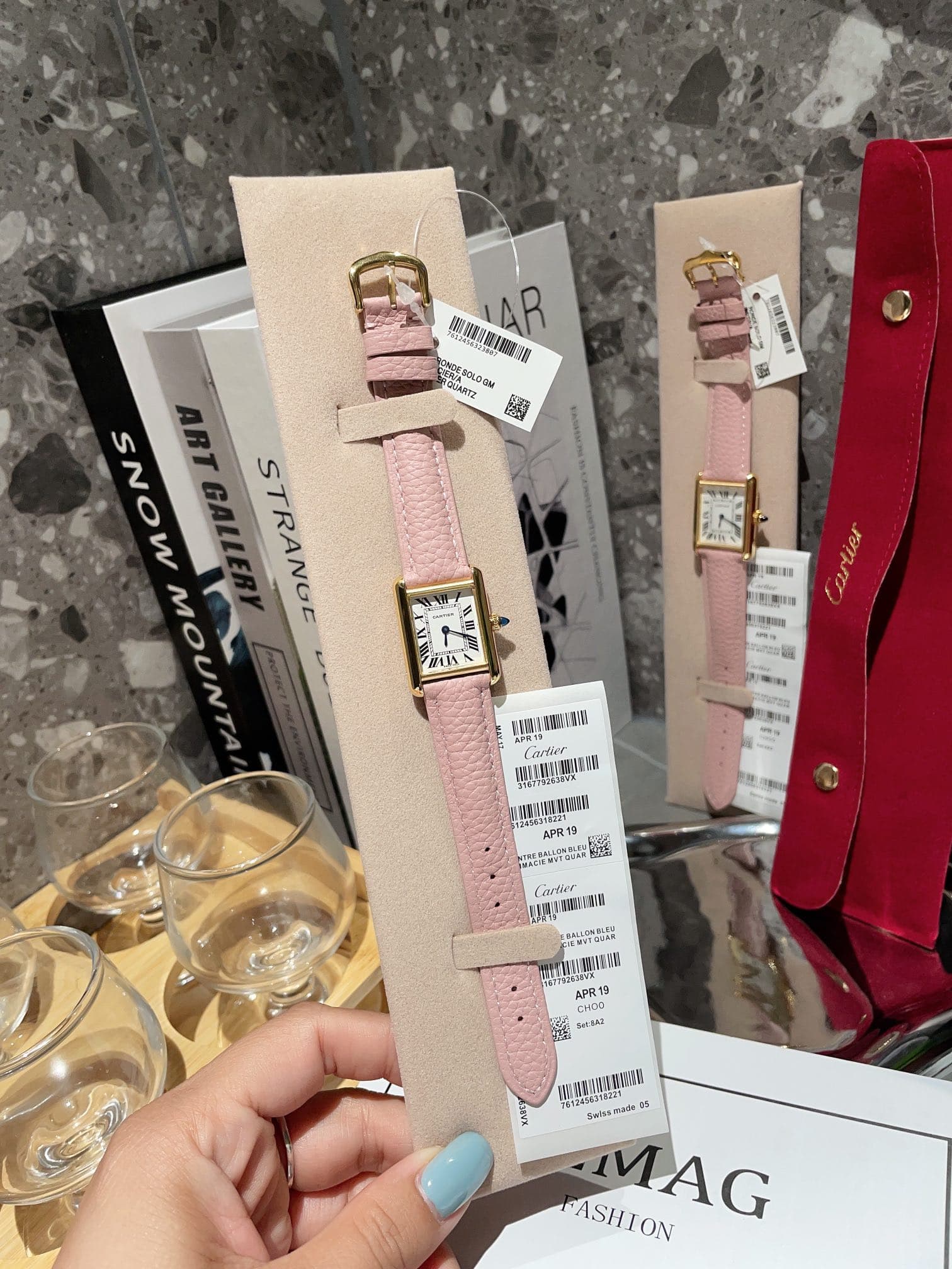Cartier White Watch