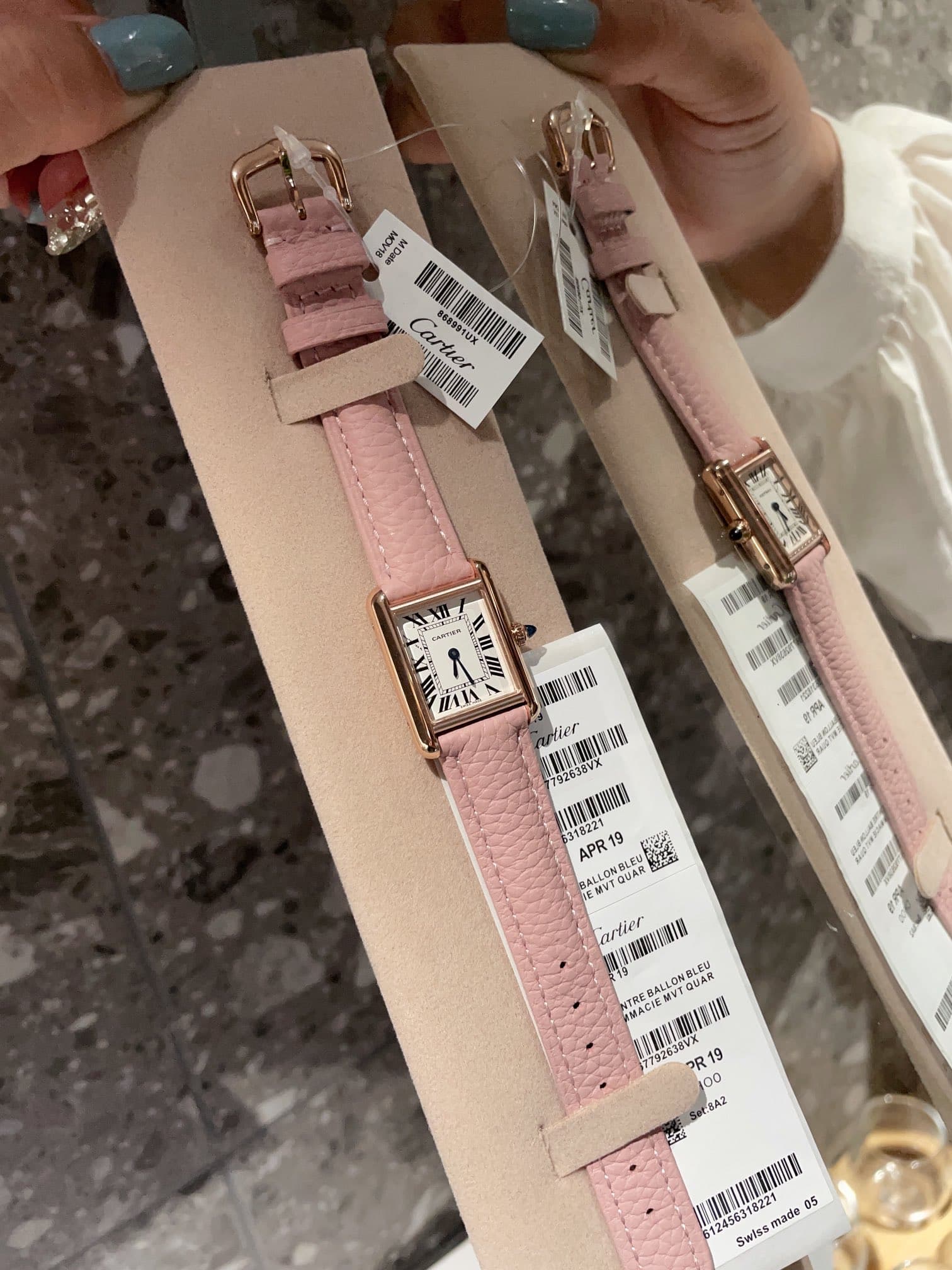 Cartier White Watch