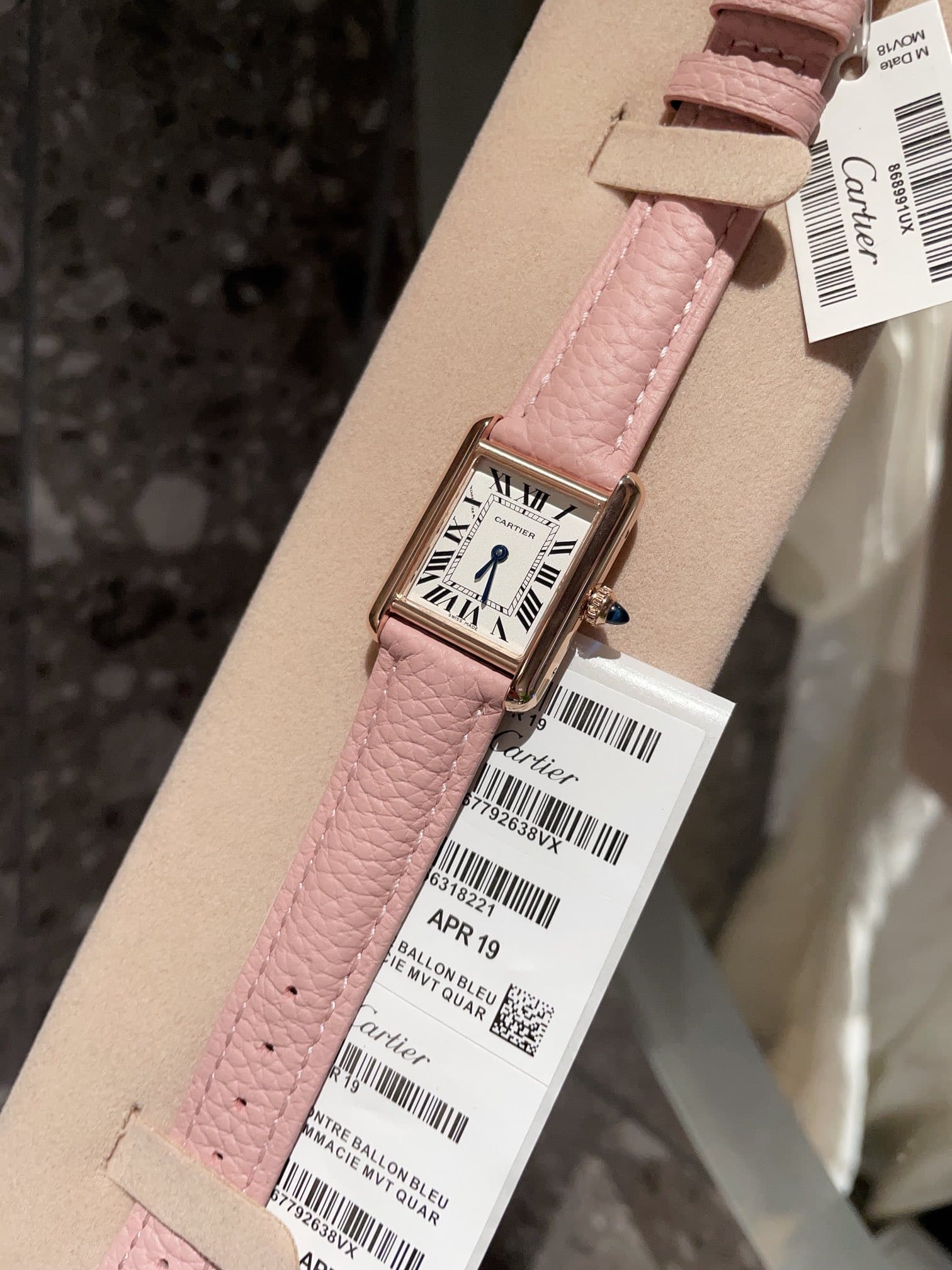Cartier White Medium Belt